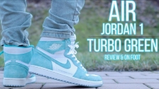Đánh giá thiết kế của Nike Jordan 1 Turbo Green